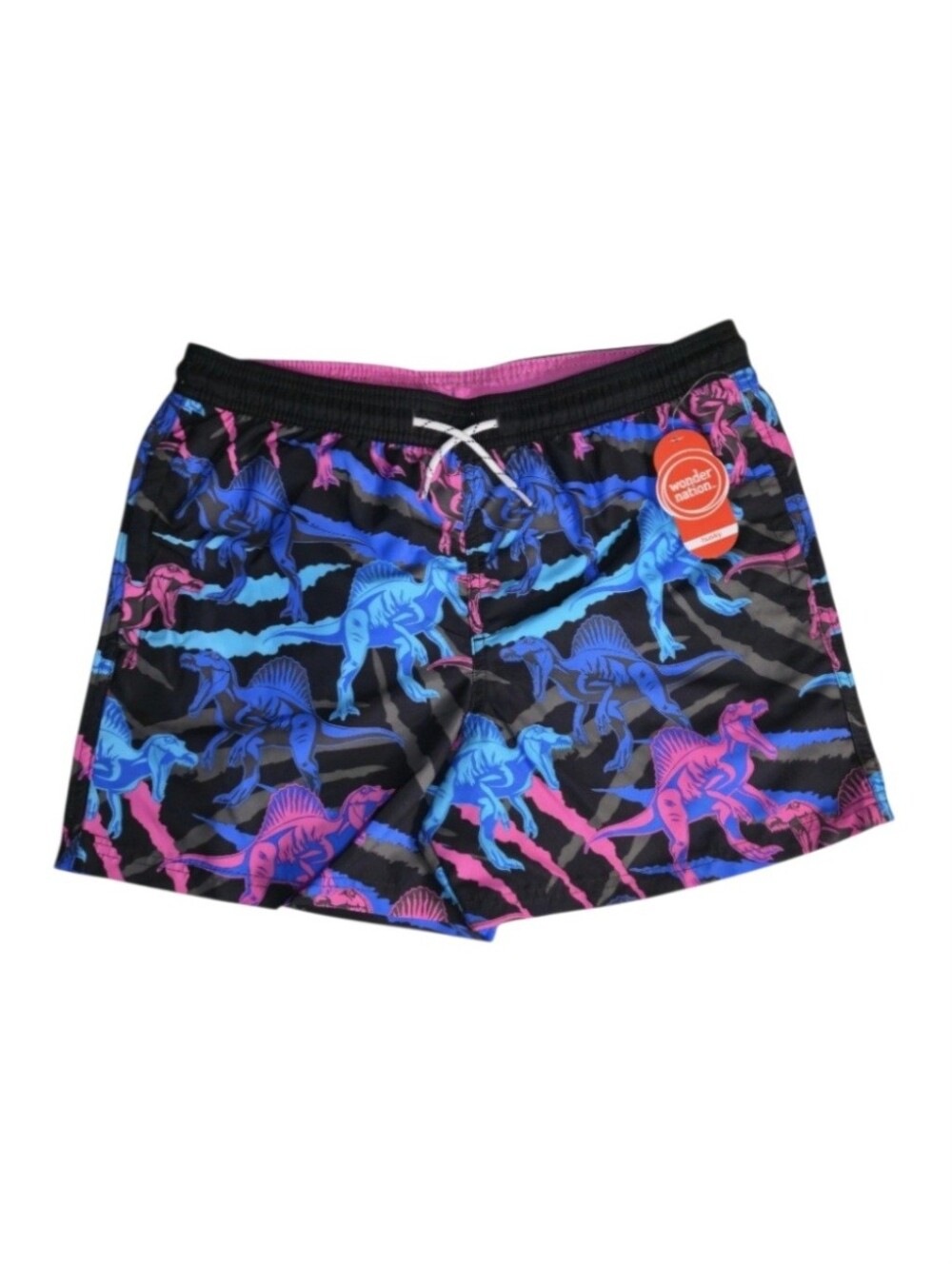 Wonder Nation Boys Quick Dry Swim Trunks with UPF50+, in 3 Colors Size L. NWT!